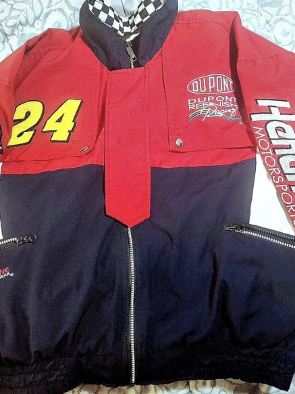 DuPont Jeff Gordon 1995 NASCAR Winston Cup Champion racing jacket Racing Jacket